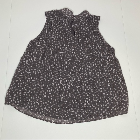 NWT Anthropologie Cloth and Stone Liane Floral Blouse Gray Motif Sz S - Picture 12 of 14